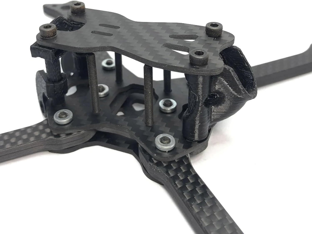 FPV Drone 200mm 5 inch Carbon Fiber Frame Kit with 5mm Arms Spare Part Kit for FPV RC Racing Drone Quadcopter Accessories Part