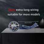 X2807 1300KV Drone Motor - 2S - 6S Li - Ion, 6¡å - 7¡å Prop, Brushless Motor for Multi - Rotor & Fixed - Wing RC Aircraft (4 PCS 2807/1300KV)