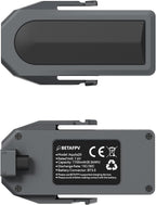 BETAFPV 2pcs Aquila20 Exclusive Battery 7.6V 15C 1100mAh 2S LiHV Lipo with Smart Management Module, Level Indicator, BT3.0 Connector for Aquila20 HD FPV Kit Extend Flight Time to 10 Min in N/S Mode