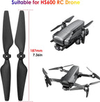 8PCS Propeller Suitable for HS600 HS600D TF35 PRO V11 Brushless Four Axis Aircraft Blade Aerial Photography Remote Control Drone Wing Blades Accessories