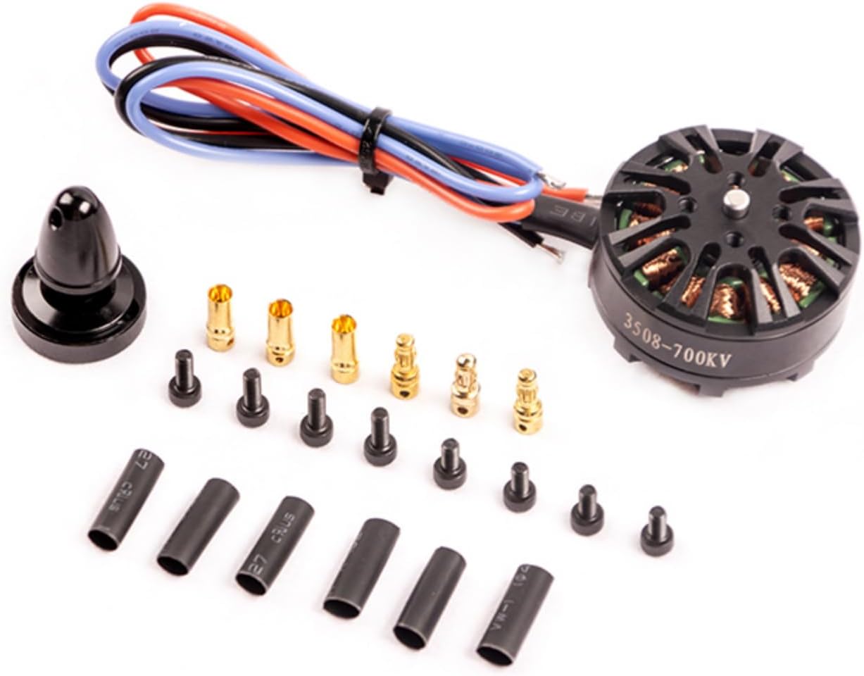JeeFly 3508-700KV Brushless Motor for Drones CW CCW High Torque 700KV Outrunner Drone Motor Lightweight for FPV Fixed-Wing Helicopters Multirotor Quadcopter RC Models (4pcs)