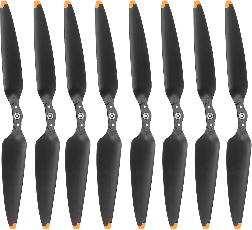 Air 3S Propellers Wings - 8PCS Props for DJI Mavic Air 3S/Air 3 Replacement Parts Drone Accessories Low Noise Quick-Release Blades Quiet 8747F Air Series 4 Pairs Orange
