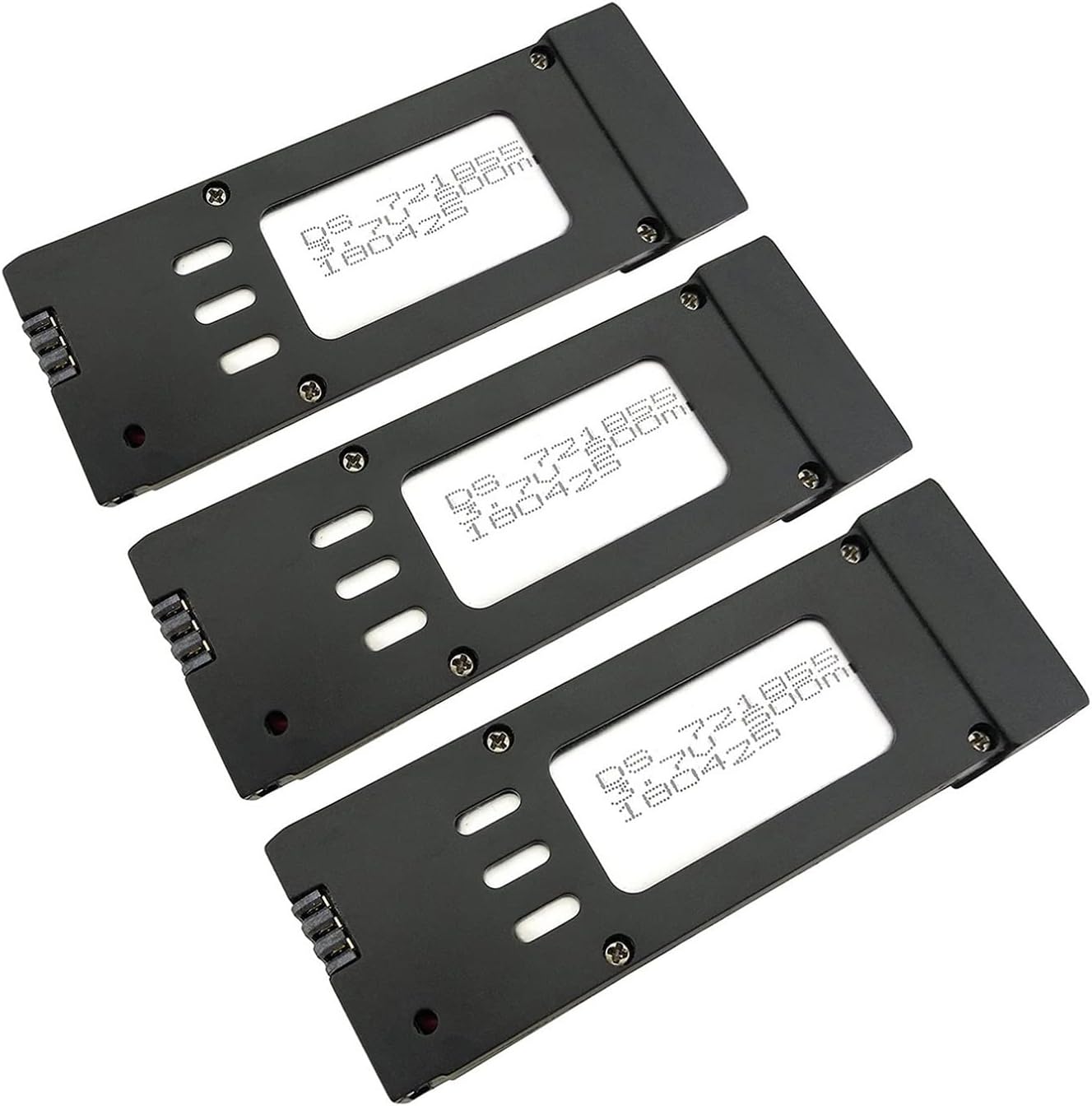 3PCS 3.7V 500mAh Lithium Battery for E58 S168 JY019 Quadcopter Spare Parts Drone Lithium Battery