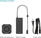 Smatree Battery Charger Compatible for Mavic Pro/Platinum, Mavic Pro Charge Hub with 80W Rapid Battery Power Adapter(Not Fit for DJI Mavic 2 Pro/2 Zoom/Mavic Air 2)