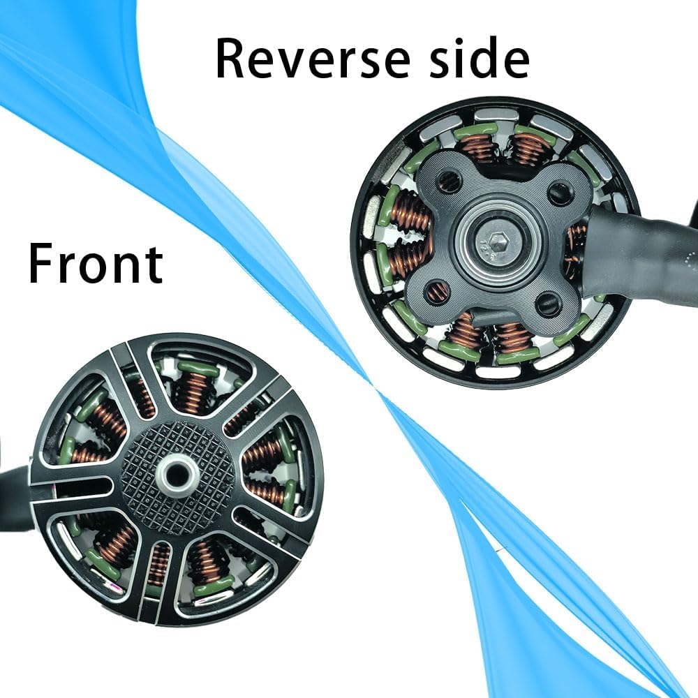 3115 900KV Drone Motors - 3-6S Li-ion Battery, 9-11 inch Propeller, Max Power 1300W Brushless Motor for Multirotor Drones,RC Plane (4)