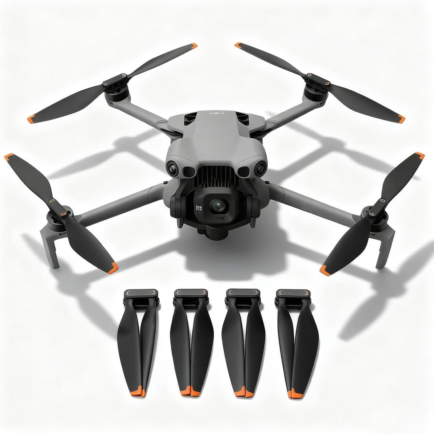 12Pcs Propellers for DJI Mini 5 Pro, Drone Replacement Plastic Propeller Blades, Lightweight and Durable Material, Low-Noise Design, Flexible Drone Accessories