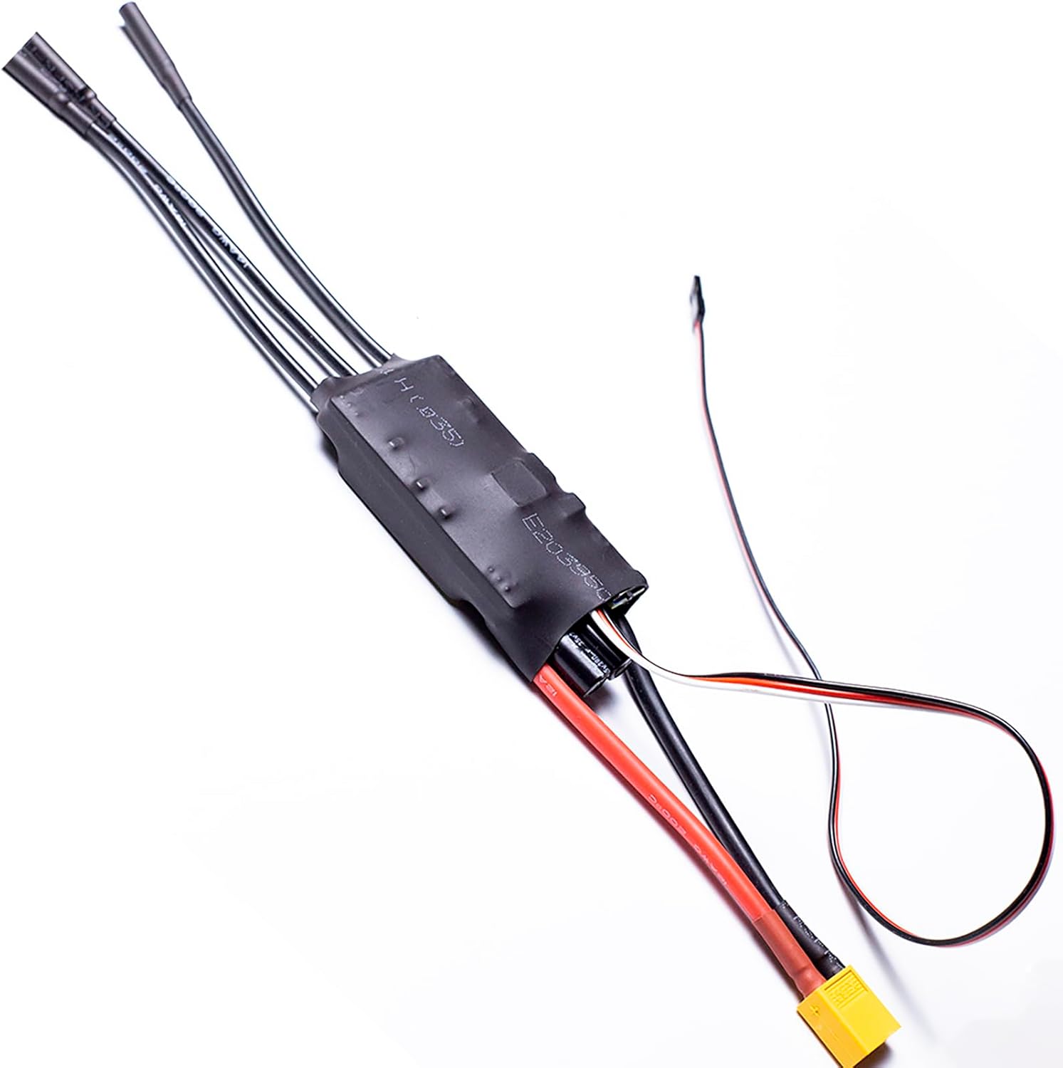 80A ESC 2-6S LiPo Brushless Electronic Speed Controller with BEC XT60 & 4.0mm Plug for RC Airplane Drone Model