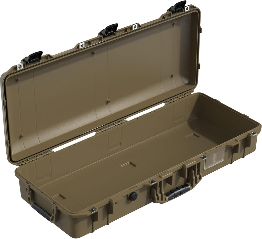 Pelican Air 1705 Multi-Purpose Long Hard Case no Foam (Empty Case) for Camera, Drone, Equipment, Gear, Electronics, Overlanding, Camping, and Travel (OCP Tan)