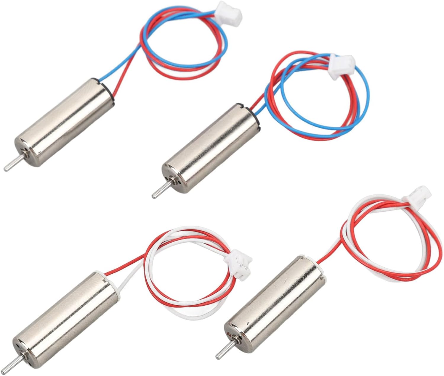 DC Coreless Motor, 4pcs 720 Brushed Coreless Motors 7x20mm Mini DC Motors for RC Drones and Quadcopters, Lightweight and Compact, Long Lasting