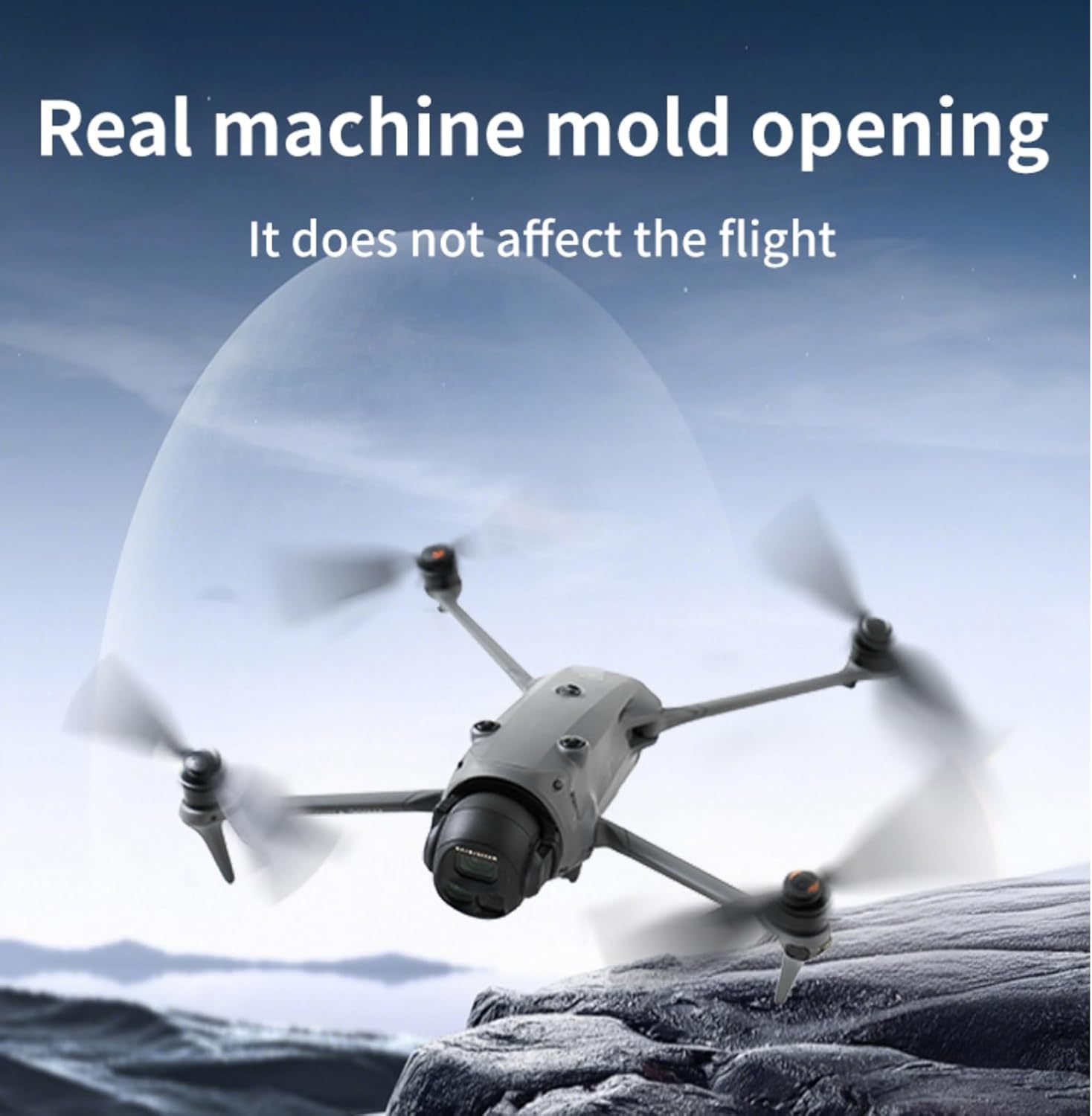 2 Pairs of Mavic 4 Pro Propellers, Quick Release Low Noise Propeller Blades Compatible with DJI Mavic 4 Pro Drone Accessories