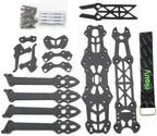MARK4 7inch Carbon Fiber Frame A2807 1300KV Brushless Motor Propeller Drone Set Long Range(Sample no FC)