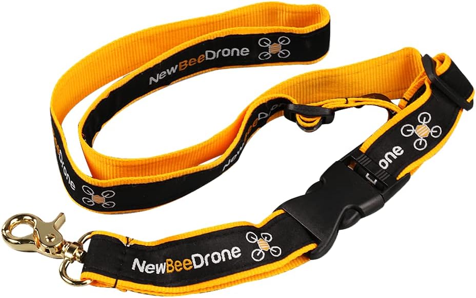 SPEEDY BEE NewBeeDrone FPV Lanyard Strap - Drone Radio Transmitter Adjustable and Detachable Neck Strap for All Types of FPV RC Radio Transmitter for DJI FPV Remote Controller