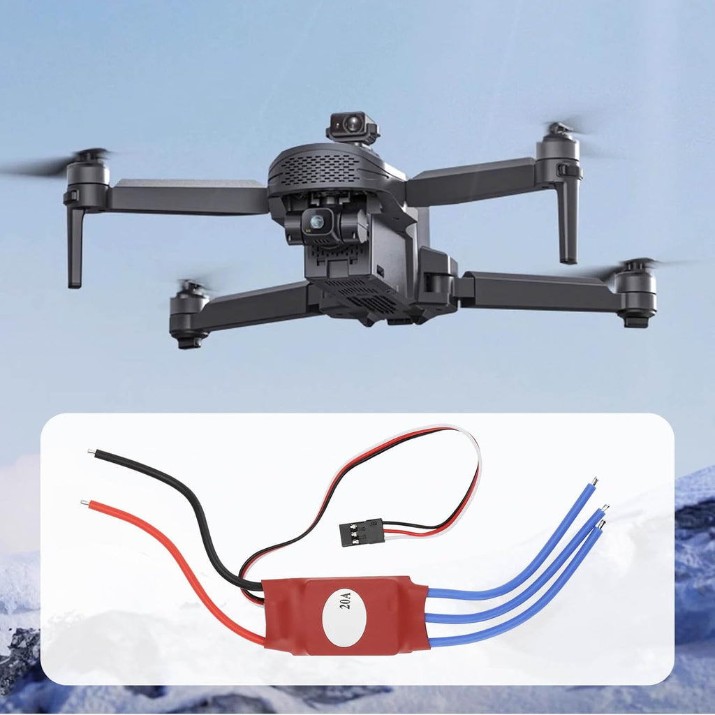 Create idea 1Pc ESC Electronic Speed Controller 12A 20A Brushless Motor 3 Wire Link for with BEC RC Ship Quadcopter Multicopter Drone FPV