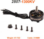 2807 1300KV Brushless Motor for FPV Drone CW Thread High Speed Racing Motor for 7inch Frames Compatible with 3-6S LiPo for Quadcopter Freestyle Long Range (4PCS)