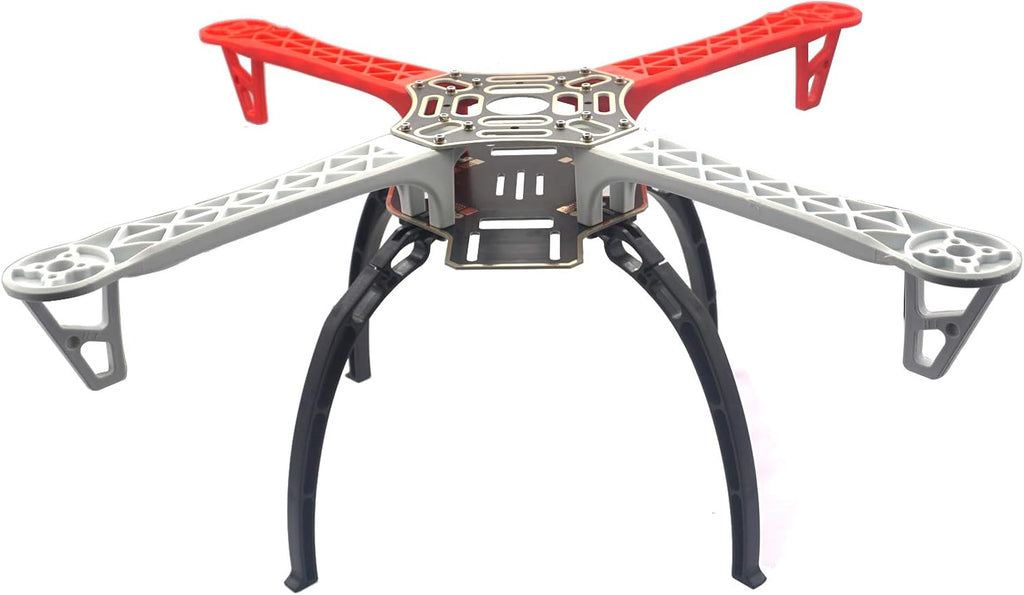 Share Goo F450 4-Axis Multi Rotor Airframe 450mm Drone Frame Airframe FrameWheel with Landing Skid Gear for RC Quadcopter Aircraft Frame Kits