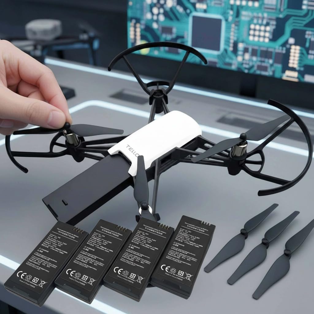 4PCS x Lithium Battery for DJI Ryze Tello Drone Four-axis Tello EDU Minidrone