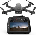 GPS FPV Drone with EIS Camera for Adults, 4.5 Inch LCD Screen on Controller£¬Al Track with Professional GPS£¬Follow Me, Auto Return£¬Easy Fly and Foldable Quadcopter for Beginners£¬Under 249g