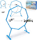 Drone Obstacle Course, Includes 3 Pack Easy to Build Obstacle Hoop, FPV Racing Drone Loop Gate, Suitable Competition RC FPV Racing of Drones or Model Aircraft Games for Age 6-12 Kids or Adults