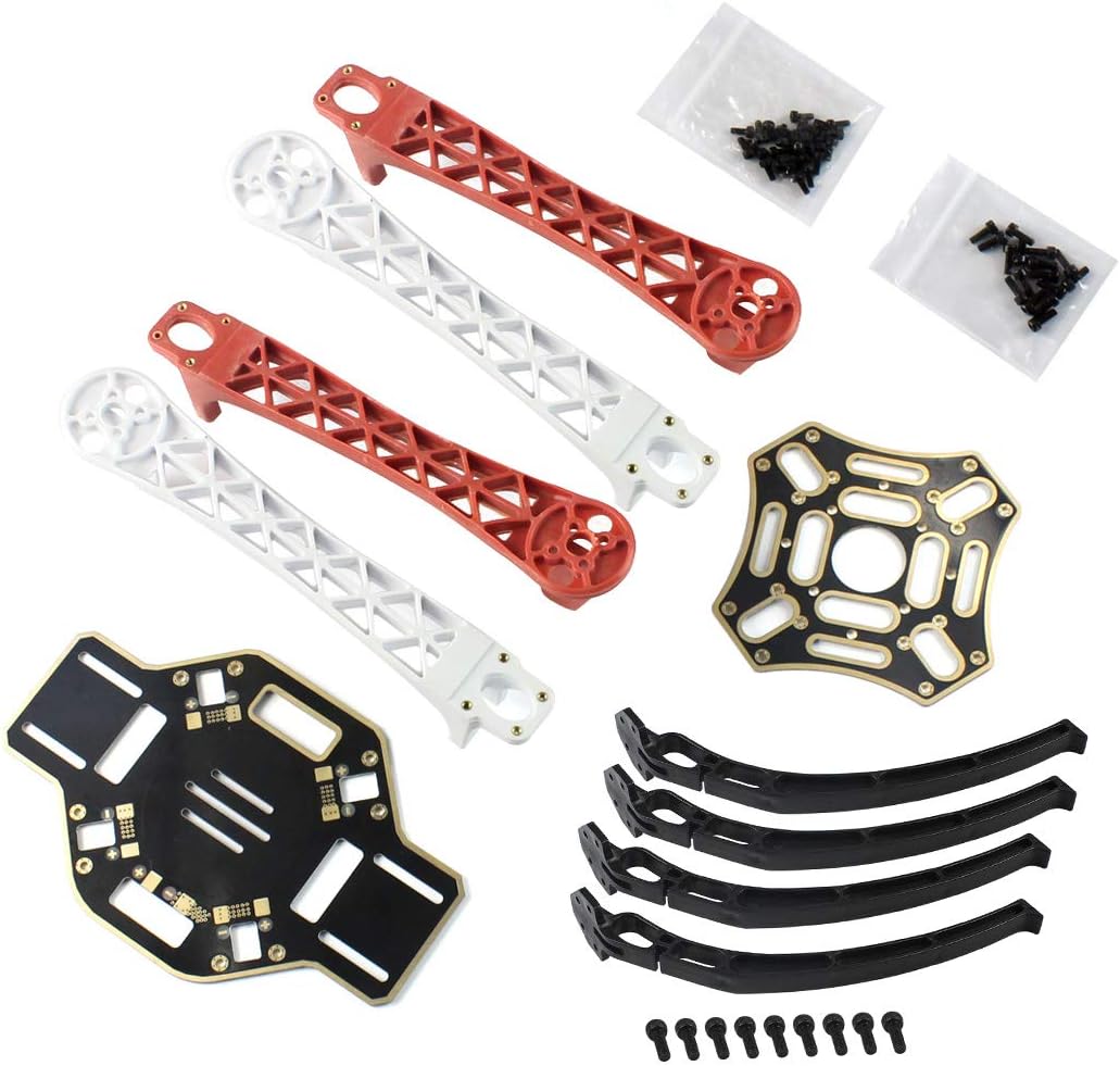 QWinOut F450 Drone Frame Kit 4-Axis Airframe 450mm Quadcopter Frame Kit with Landing Skid Gear
