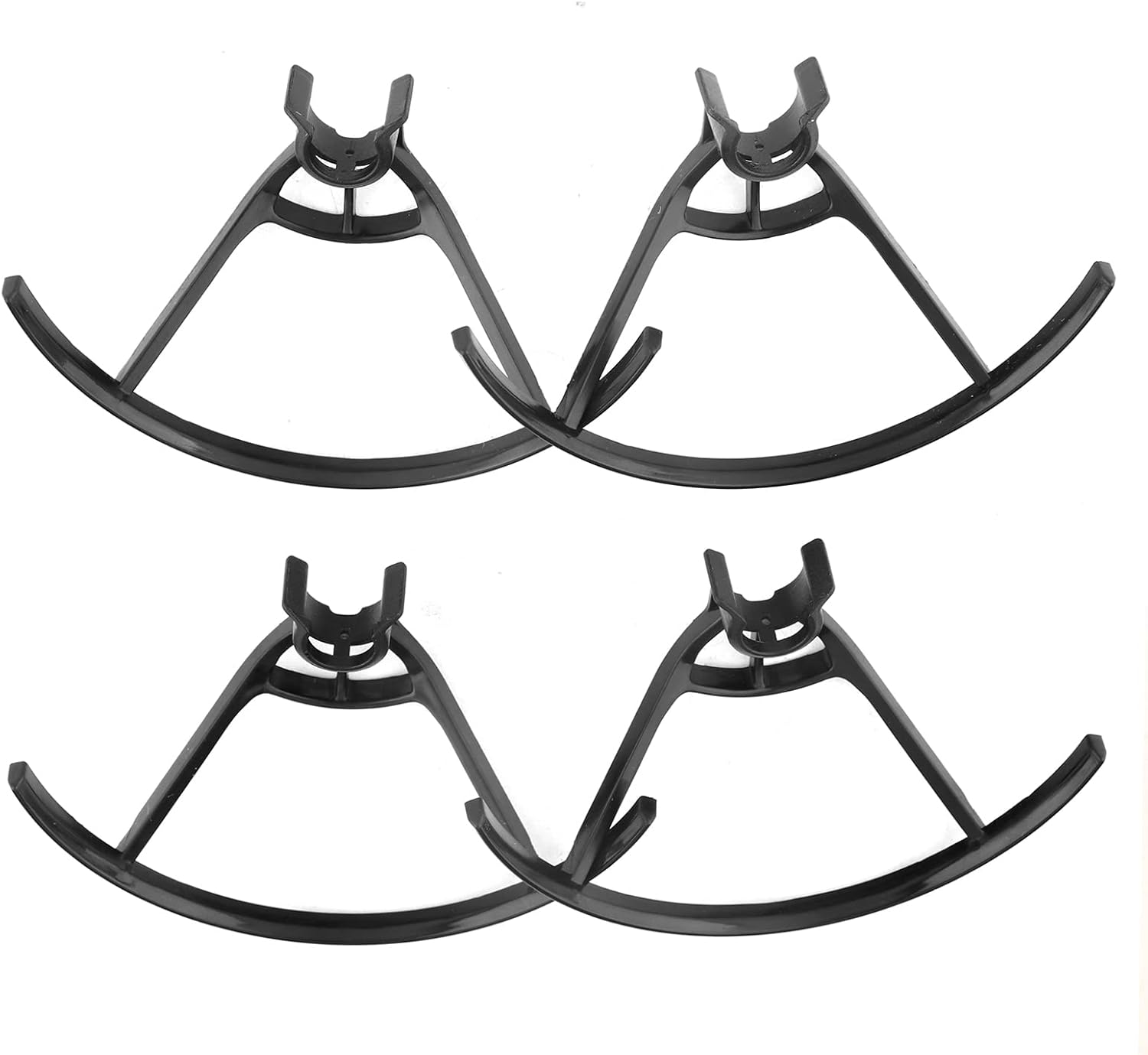 4pcs / Set Drone Propellers Protectors Blades Guard Protective Cover Accessory for Safe Flying Indoor and Low Speed Flights Quick Release Props Bumper Protector