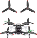 8 Pcs Propellers Replacement for DJI FPV Drone Accessories Low Noise Blades Props