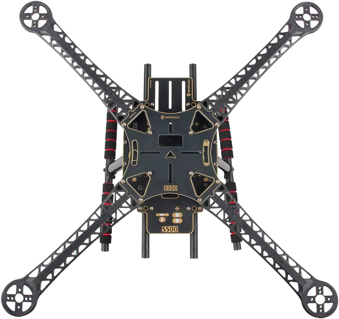 ShareGoo S500 RC Quadcopter Fuselage Frame Kit PCB Version with Carbon Fiber Landing Gear Skide Kits
