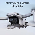 DJI Mini 2 SE Drone with QHD Video, 31-Min Flight Time, Under 249 g, Auto Return to Home, 3-Axis Gimbal Drone with EIS, Lightweight Mini Drone with Camera for Beginners (Renewed)