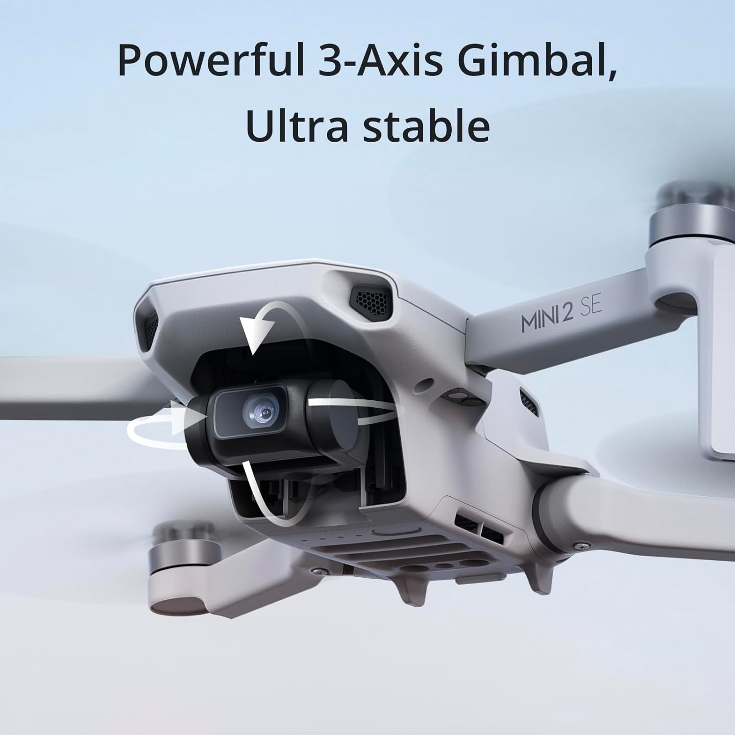 DJI Mini 2 SE Drone with QHD Video, 31-Min Flight Time, Under 249 g, Auto Return to Home, 3-Axis Gimbal Drone with EIS, Lightweight Mini Drone with Camera for Beginners (Renewed)