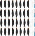 32Pcs Propellers for DJI Mini 4K/Mini 2 SE/Mini SE Replacement Prop Blades Low Noise Accessories for DJI Mini 2 Series Drone Accessories Exclusive Screws & Screwdrivers Orange Tips