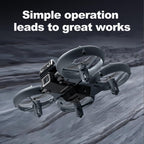 HD Camera Drone with 3 Batteries for Adults Beginners, Optical Flow Positioning Altitude Hold 360¡ã Flips, One Key Takeoff/Landing Headless Mode, V86 Mini RC Quadcopter for Outdoor Indoor Videos Drones