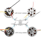 Taoke Motor Arm for DJI FPV Combo Repair Parts Drone Motor Arm Compaibtle with DJI FPV Fly More Combo (Short Line Motor)
