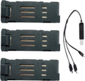 3.7V 600mAh Battery for E58 S168 JY019 JD-19 Drone Battery E58 Drone Battery with USB Charging Cable