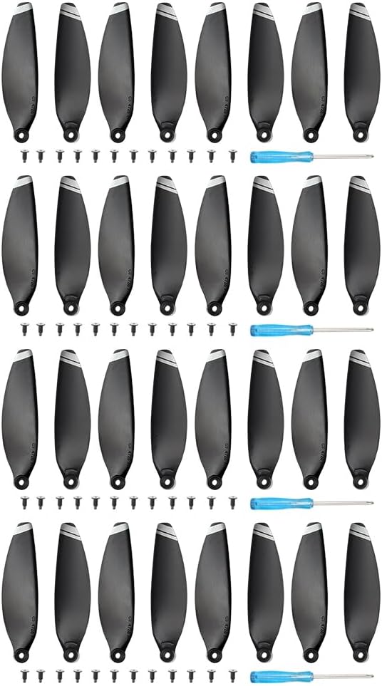 (32pcs) Propellers for DJI Mavic Mini Accessories Replacement Spare Propellers Blades Quadcopter Accessory Quick-Release Low Noise Props