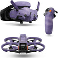 Drone Skin Compatible with DJI Avata 2 Bundle (2024) - Purple Airbrush - Premium 3M Vinyl Protective Wrap Decal Cover - Easy to Apply | Crafted in The USA by MightySkins