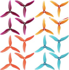16pcs 3-Blade Props high-Speed Propellers Popo, 5inch 128mm CW CCW for Racing Frame FPV Drone 2205 2206 2306 2307 Brushless Motors,GEMFAN 51499£¨4 Colors£©