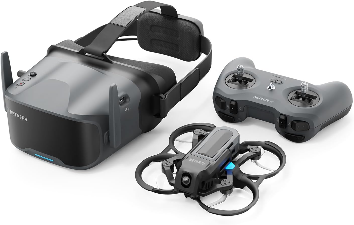 BETAFPV Aquila20 HD FPV Kit with 1080P Camera, Altitude Hold, DVR Function, Built-in P1 HD Digital VTX, Supported 3 Modes, 2S Propulsion System Remote Controller Drone Quadcopter for FPV Beginner