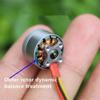 4 Pcs 1104 Micro Brushless Motor 4300kv Compatible with 1S-3S RC Drone FPV Racing Quadcopter