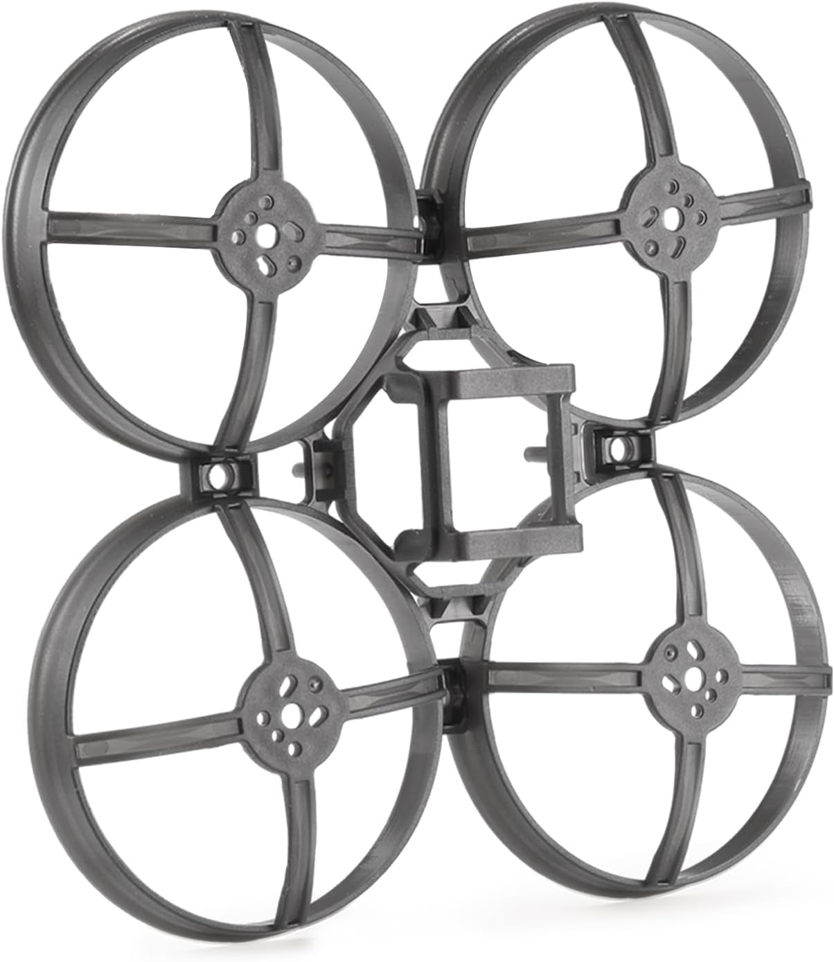 Happymodel Mobula8 85mm Wheelbase Drone Frame Accessories, 2PCS Black Micro FPV Whoop Frame for 2 inch Props 702/703/802/1002/1102/1103 Brushless Motors 1-2S Carbon Fiber Racing Quadcopter Frames