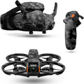 Drone Skin Compatible with DJI Avata 2 Bundle (2024) - Black Camo - Premium 3M Vinyl Protective Wrap Decal Cover - Easy to Apply | Crafted in The USA by MightySkins
