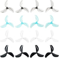 BETAFPV Gemfan 16pcs 45mm 3-Blade Whoop Drone Propeller with 1.5mm Shaft Hole Compatible for FPV Racing Like Meteor75 Pro 1S FPV Whoop Drone Quadcopter