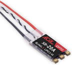 AGFRC 20A ESC Brushless DSHOT600 BLHeli_S 2-4S Lipos Electronic Speed Controller for FPV QAV Drone Multirotor Quadcopter (XR-20A)