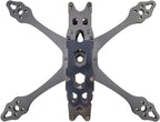 QAV-S 5inch Frame FPV Traverser For All-carbon Fiber Frame Fall-resistant NEW 5inch 225mm Wheelbase X-type Split Carbon Fiber Frame Kit For FPV Drones Upgraded NUMI QAV-S