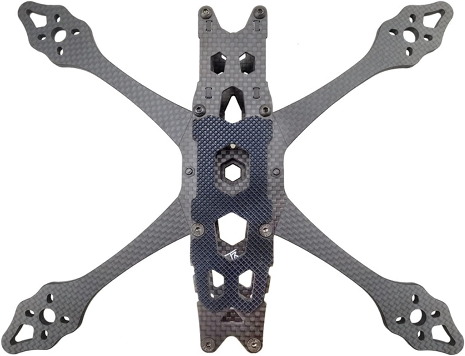 QAV-S 5inch Frame FPV Traverser For All-carbon Fiber Frame Fall-resistant NEW 5inch 225mm Wheelbase X-type Split Carbon Fiber Frame Kit For FPV Drones Upgraded NUMI QAV-S