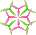 16pcs Fpv Drone Props Propeller: HQProp Ethix S3 Watermelon 5x3.1x3 Tri-Blade 5 Inch Props for 4S 6S FPV Freestyle Racing,8xCW 8xCCW