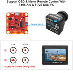 FOXEER FPV Camera Razer Mini V3 1200TVL 1/3 CMOS Sensor 2.1mm Lens 4:3 PAL/NTSC Switchable OSD Board Support Ultra Light Nano FPV Camera for RC FPV Racing Drone