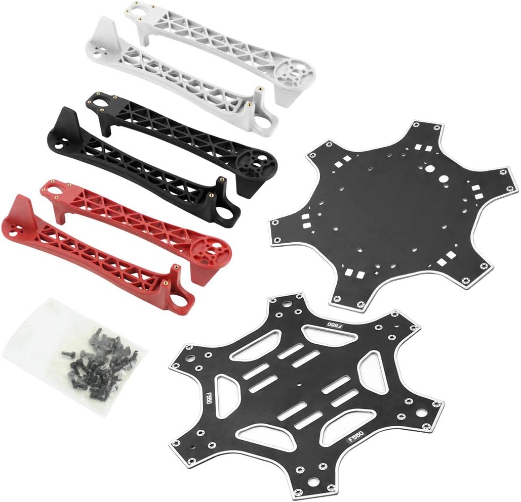 QWinOut F550 Air Frame 550mm Wheelbase Drone Frame Kit for KK MK MWC DIY MultiCopter Hexacopter UFO Helicopter