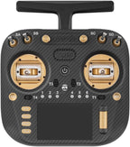 Radiomaster TX15 Max Radio Controller 16 Channel ELRS Transmitter, with AG02 CNC Hall Gimbals/3.5 IPS Touchscreen, Fits FPV Drones/Multirotors/RC Helicopter/Car Boats, Mode 2 (Gold)