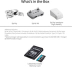DJI Flip Mini Camera Drone with DJI RC-N3 Controller Bundle with 128GB MicroSDXC Canvas Go Plus Memory Card (2 Items)