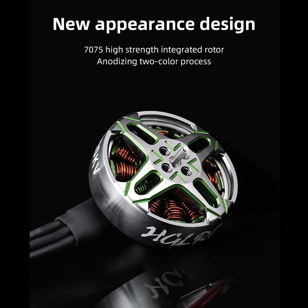 HGLRC Specter 1804-3500KV 4S Brushless Motor for 3-3.5Inch FPV Freestyle Racing Drones