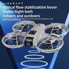 Drone with Camera for Adult Beginners, Brushless Motor, One Key Take Off/Land, Optical Flow Positioning Gesture Photo Video RC Quadcopter with Body Light 2 Battery CZ26 Drones Gift for Adults Beginner